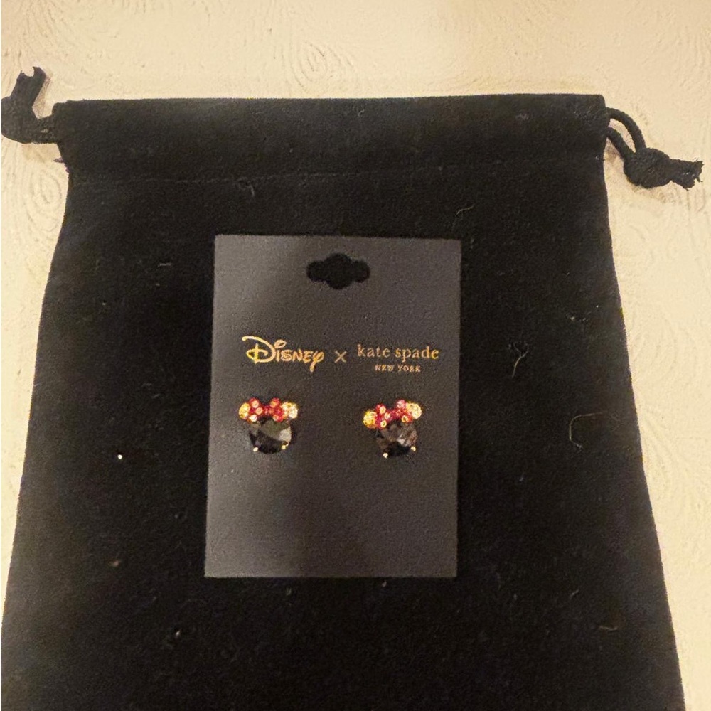Kate Spade Disney earrings 
NWT